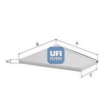 UFI Innenraumfilter für Mercedes-Benz S-Klasse W223 S 400 D 4matic 580 V223