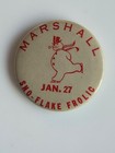 VERY Early Marshall SNO-FLAKE FROLIC Pinback Button Marshall, Minnesota — photo 5