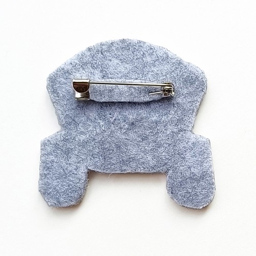 2pcs Brooch Pin Embroidery Cartoon Lifelike Chihuahua Pug Dog Children Unique - Picture 7 of 7