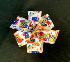 Back To School Pinwheel Bow