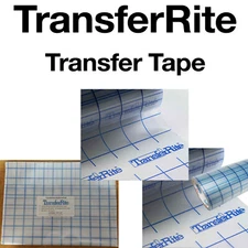 12"x12" (10 sheet pkg) TransferRite Ultra Clear Transfer Tape - Adhesive Vinyl