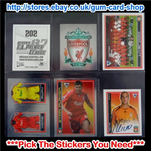 Merlins Premier League 2006-2007 (200 to 299) *Please Select Stickers* - 第 1/12 張圖片