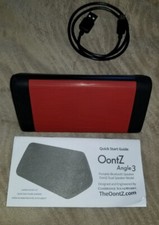 OontZ Bluetooth Speaker, IPX5 Water Resistant, 10 Watts 100' Range Red 