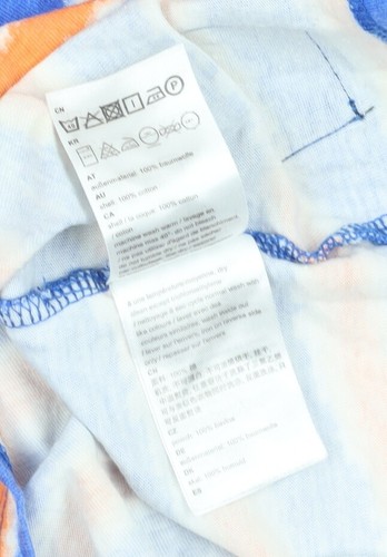 Camiseta a rayas WeSC azul L manga corta para hombre - Imagen 4 de 12