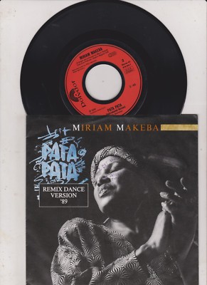 7'' Vinyl - MIRIAM MAKEBA - Pata Pata (Remix Dance Version ´89)