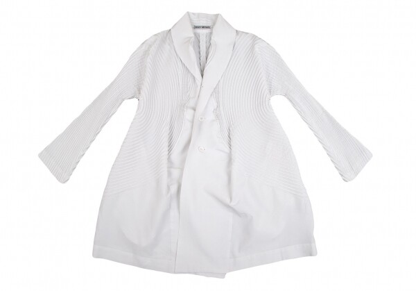 ISSEY MIYAKE 3D Steam Stretched Long Jacket Size 2(K-126657) | eBay