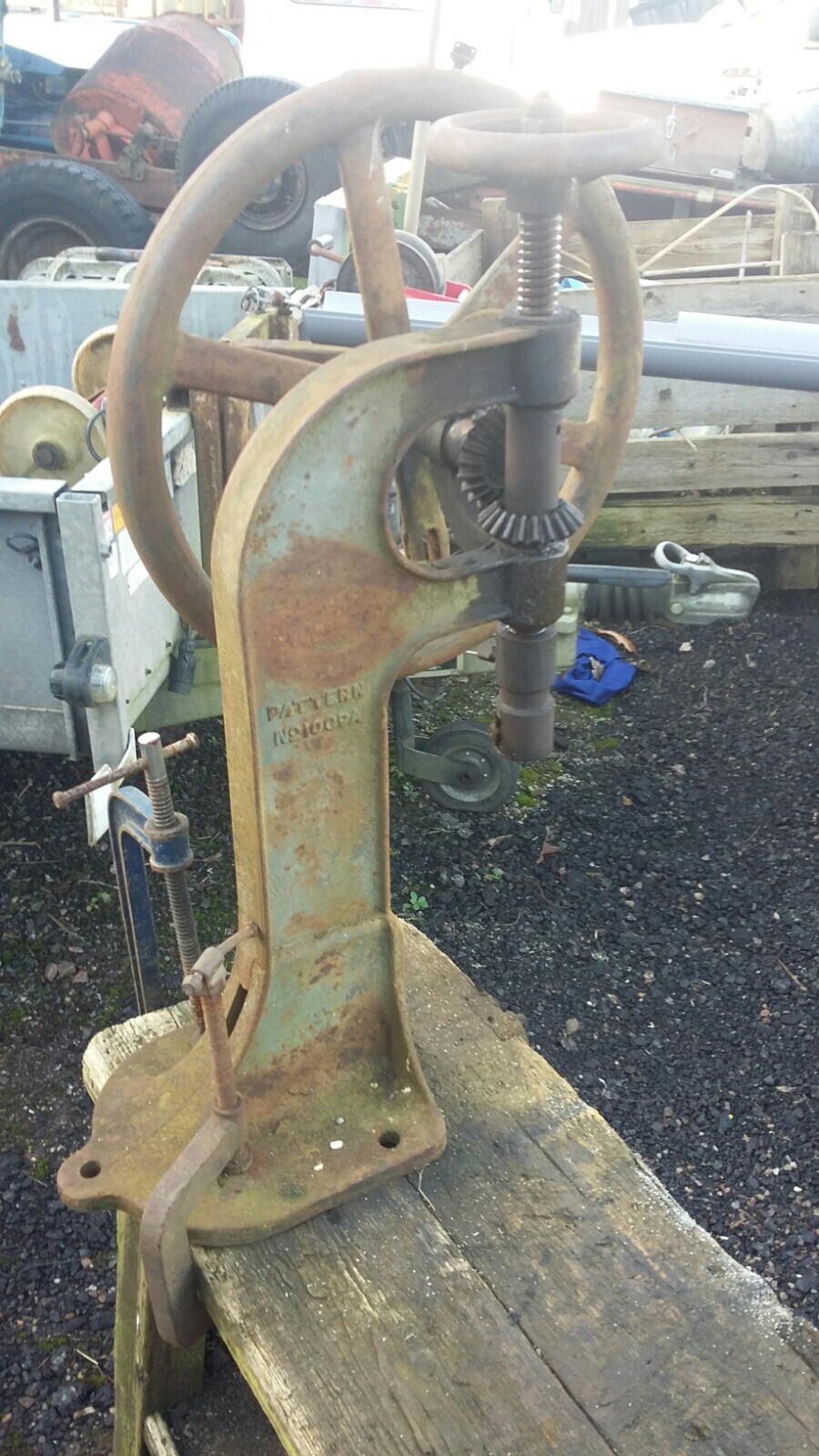 Antique Vintage Pillar Drill eBay