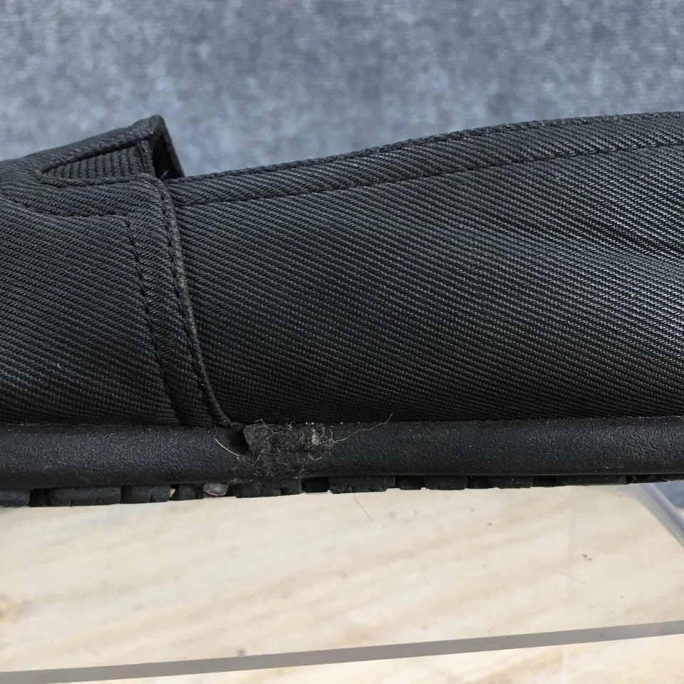 Туфли женские Safe T Step 7 повседневные комфортные без шнуровки мокасины черная ткань плоские - Изображение 3 из 4