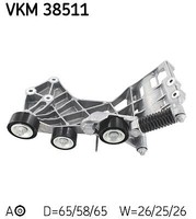 SKF Spannrolle Nebentrieb MERCEDES-BENZ VKM38511