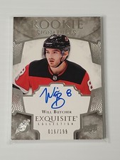 🏒2017-18 Exquisite Collection Rookie Signatures #ERSWB Will Butcher Auto #/199