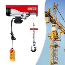 800kg 220v Electric Winch Scaffold Hoist Winch Crane Workshop Garage Lifting NEW