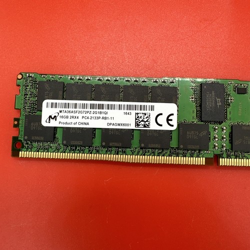 16GB 2Rx4 PC4-2133P MTA36ASF2G72PZ-2G1B1QI 752369-081 774172-001 752369-081 - Photo 2/5