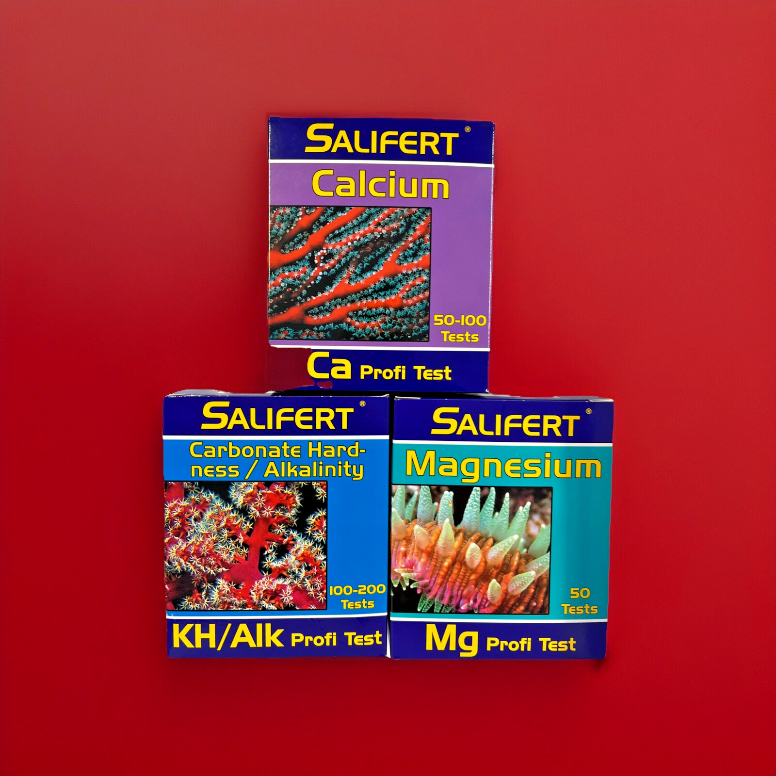 Salifert Calcium Magnesium Kh/alk test kit (one of each)