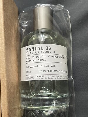 Le Labo Santal 33 100ml Unisex Eau de Parfum Spray
