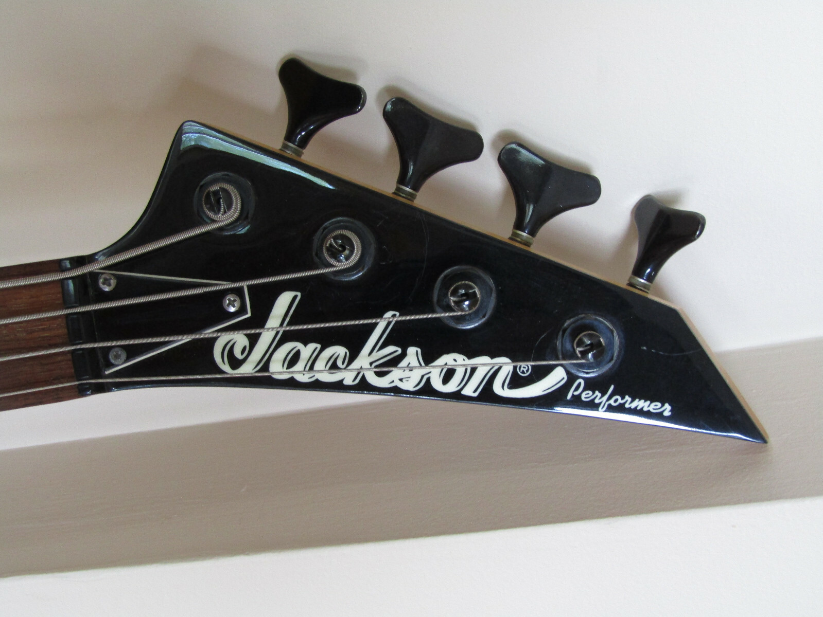 JACKSON GUITAR KNOB FROM 2000's PERFORMER BASS CHROME DOME with SET