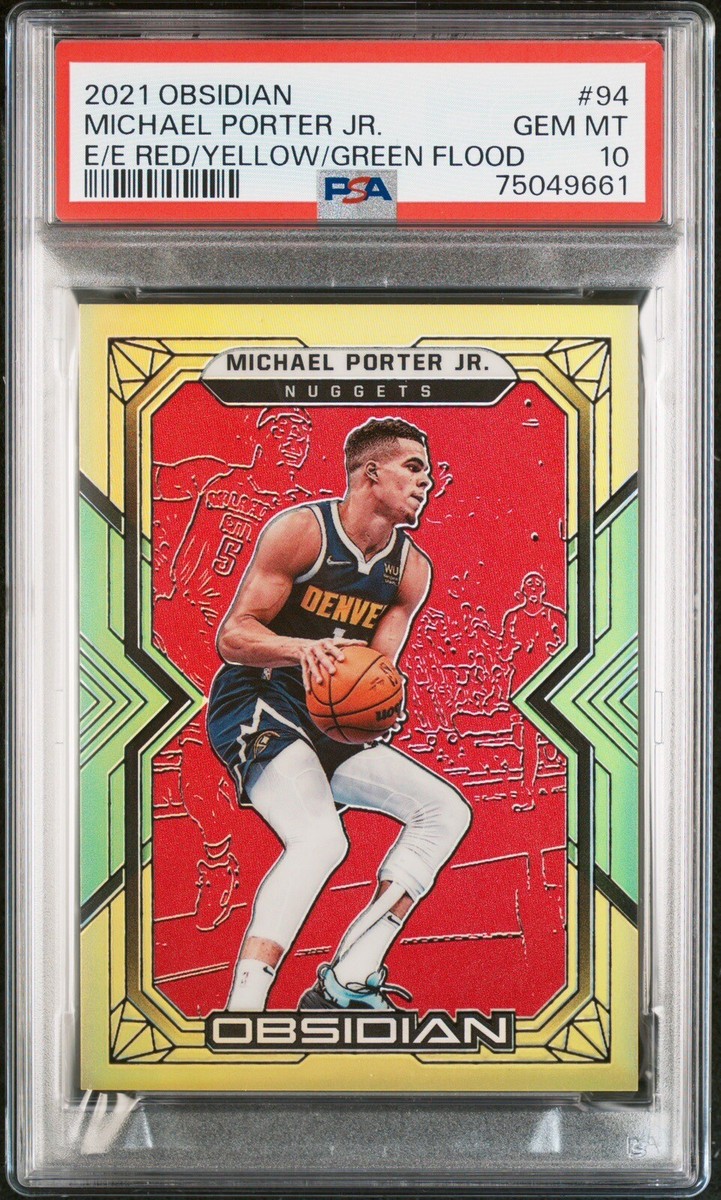 【10枚シリ】Michael Porter Jr. RC Obsidian 2018 OBSIDIAN MICHAEL PORTER JR. RC PSA 10 GEM MINT #79 1/25