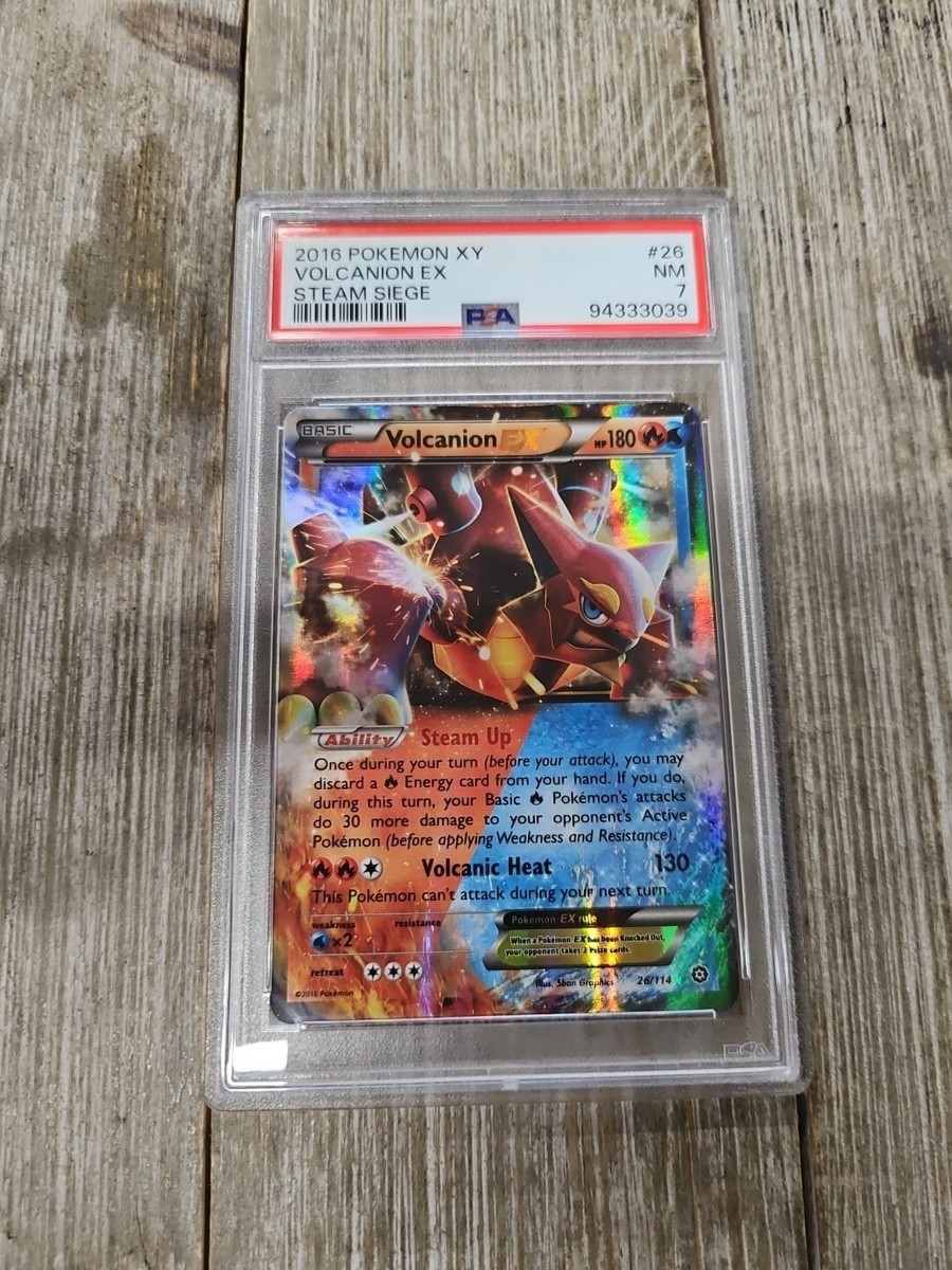 Volcanion EX 26/114 XY - Steam Siege Holo for sale online | eBay
