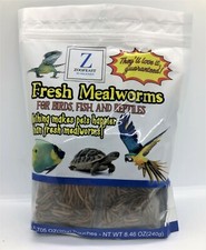 Sterilized fresh Mealworms for birds, fish and reptiles - better than live worms