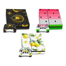 OFFICIAL HAROULITA ART MIX VINYL SKIN DECAL FOR SONY PS4 CONSOLE  CONTROLLER