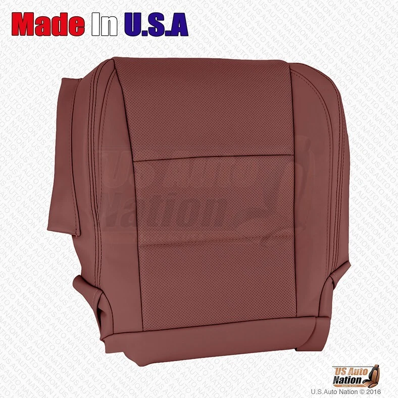 2014 2015 2016 For Lexus GS450h Left-Right Bottoms Perforated Leather Cover Red Foto 3 de 4