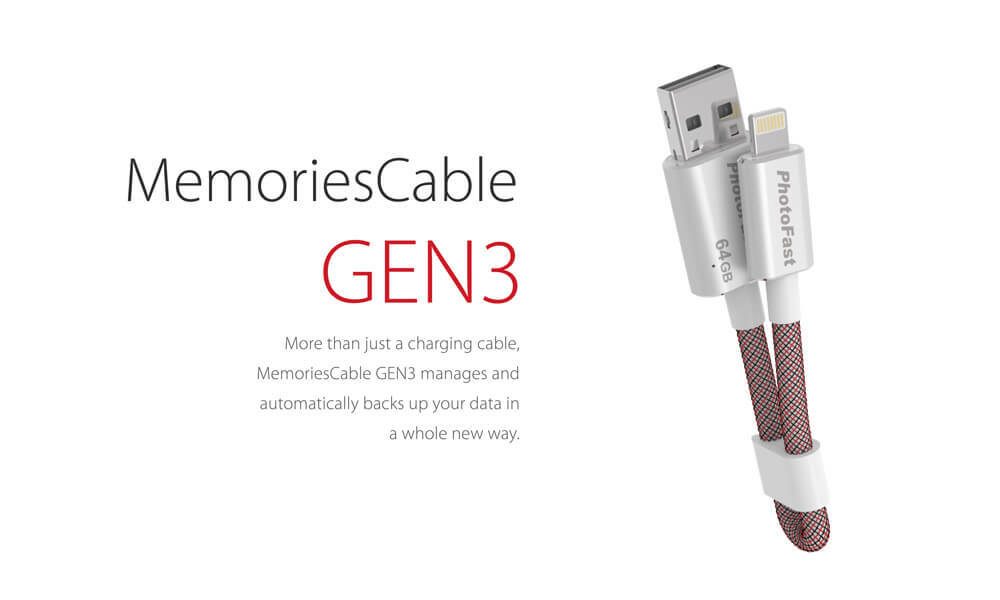 photoFast MemoriesCable GEN3 1m