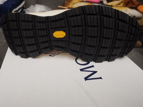 SNEAKERS UOMO MONCLER & PALM ANGELS LITE RUNNER UK8 EU42 NUOVE CON ETICHETTE PREZZO AL PUBBLICO £595 - Foto 10 di 14