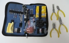 Deluxe Watch Repair Tool Kit - Watch Tools Adjustable Band Link Pin Case Open...