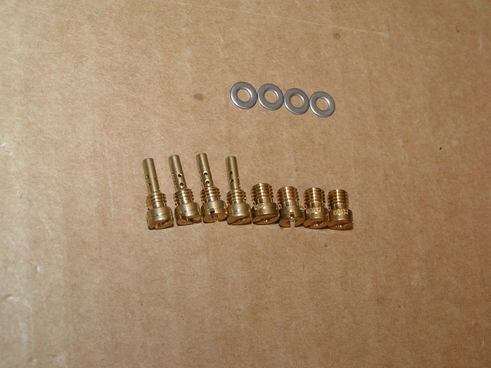 0105 Kawasaki ZRX1200 ZRX 1200 keihin Carburetor Stage 2 Jet kit 38 98