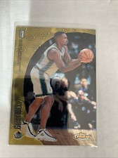 GRANT HILL TIM THOMAS 1998-99 TOPPS FINEST MYSTERY FINEST #M27 HOF PISTONS