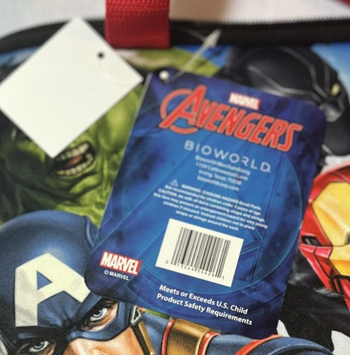 Bioworld Marvel Avengers Jungen Tech Laptop Tragetasche 13 Zoll Reißverschluss - Bild 2 von 5