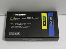 VIVOSUN pH and TDS Meter Combo, 0.05ph High Accuracy Pen Type pH Meter ± 2% Read