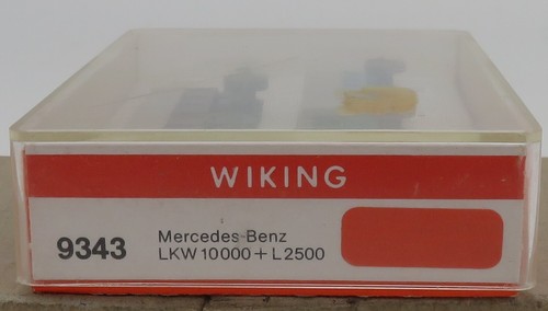 Micro Wiking Scala N 1/160 Mb Mercedes-Benz Lkw 10000 + L2500 #9343 In Scatola - Foto 11 di 11