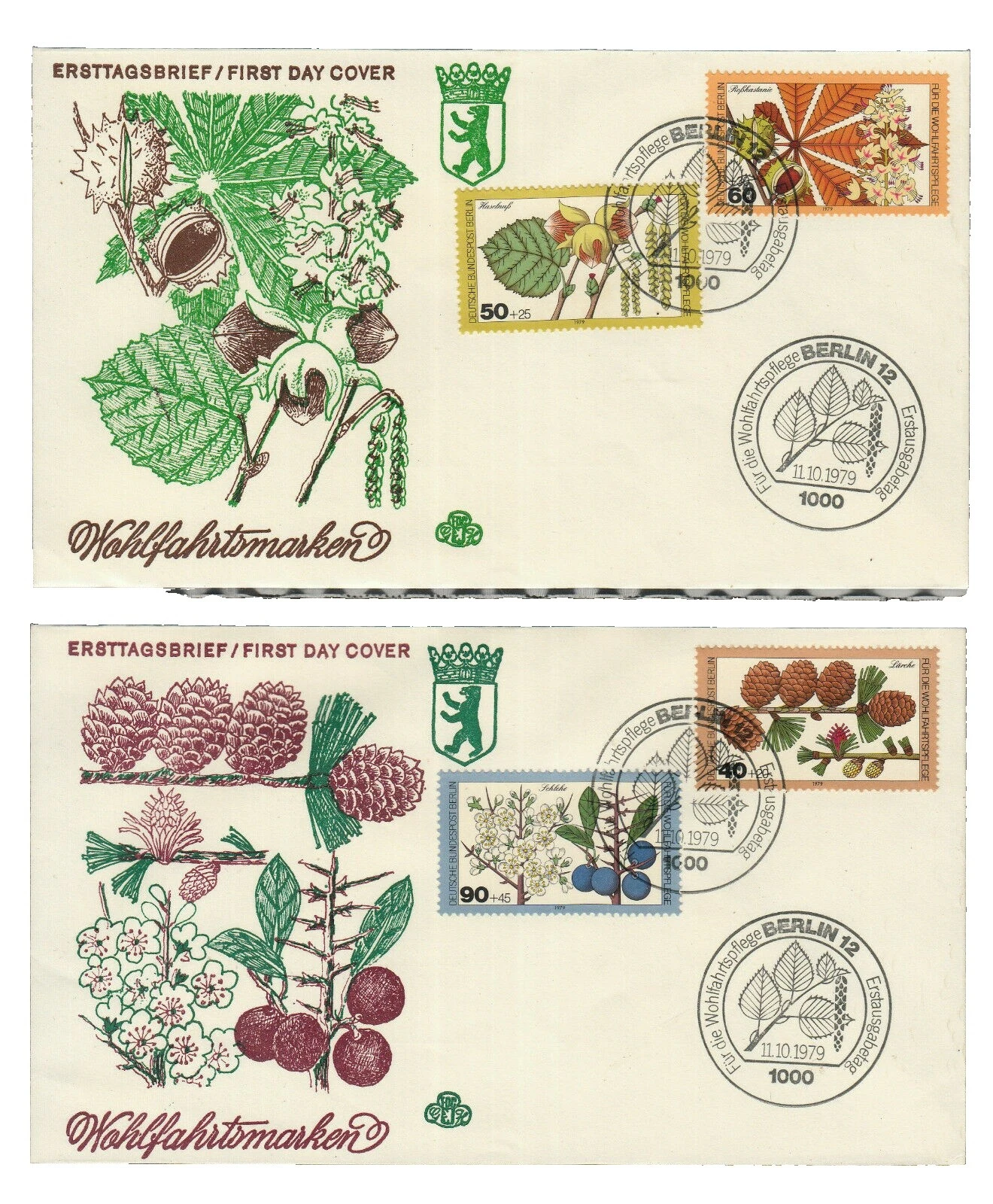 Plants First Day Covers