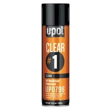 U-POL Products UP0796 U-POL Premium Aerosols: Clear #1, High Gloss Cle