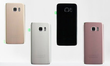 Rear Back Battery Cover Glass For Samsung Galaxy S7 S7 Edge With Camera Lens