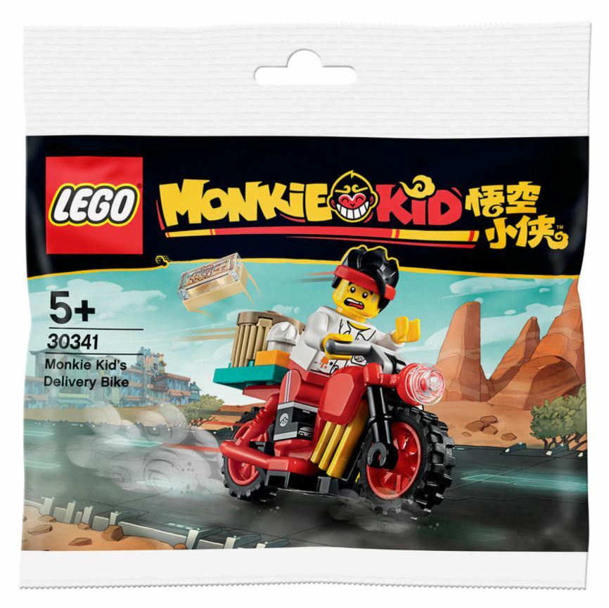 LEGO Monkie Kid's Delivery Bike #30341 Polybag - Limited Edition