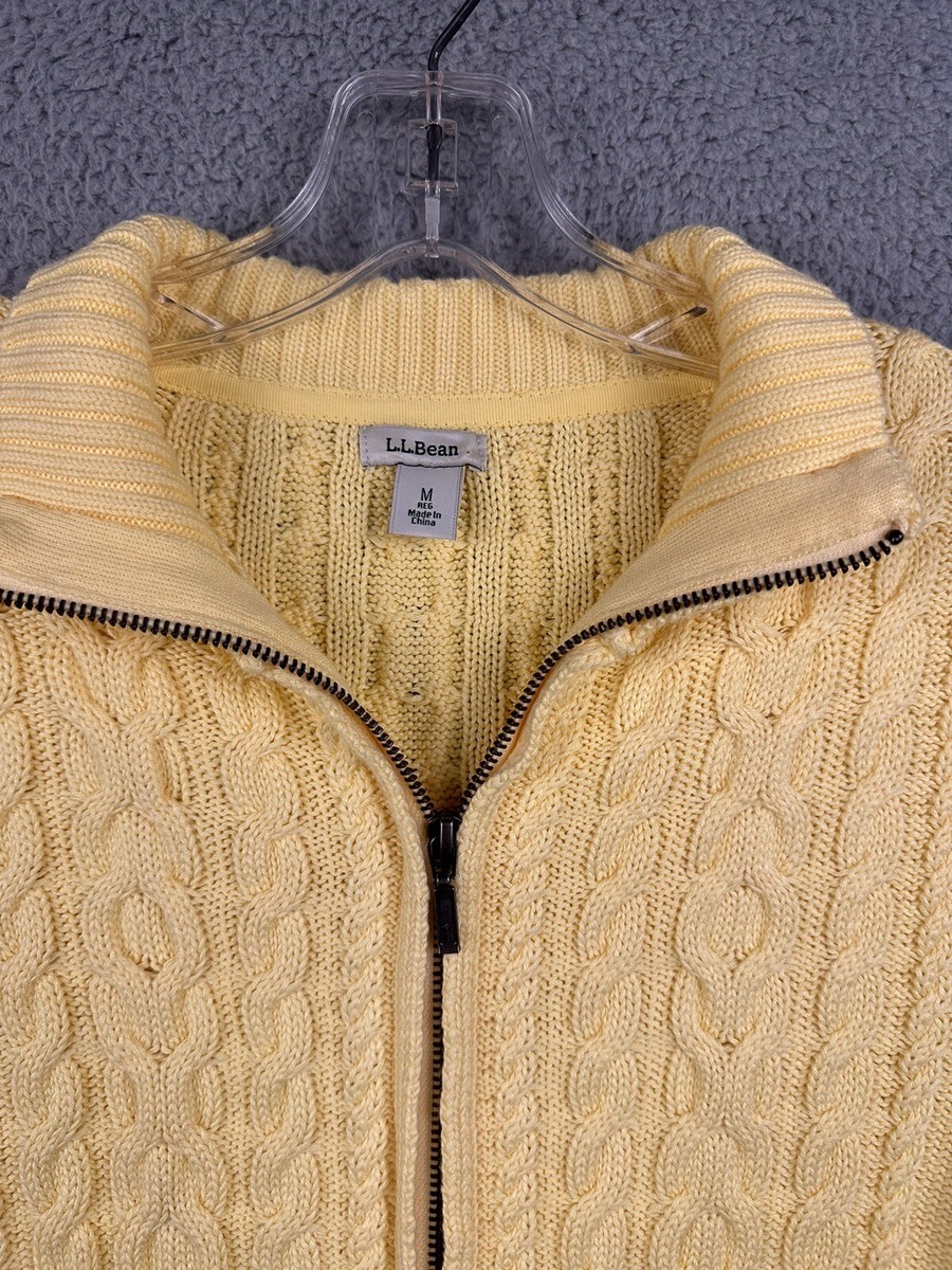 【MODERNIF】Foren cable zip-up cardigan knit Womens Long Sleeve Cardigan Zip Up Cable Knit Open Front