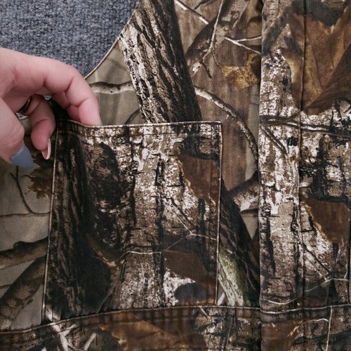 RedHead Overalls Mens L Large Brown Realtree Camo Insulated Bib Hunting Outdoor - Picture 8 of 17