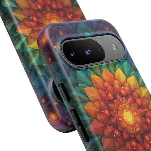 Kaleidoscope Colorful Mandala Phone Case for iPhone, Samsung Galaxy, Pixel - 第 222/239 張圖片