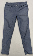 Lululemon ABC 5 Pocket Pants Men 33x32 Gray Althleisure Classic Trousers Comfort