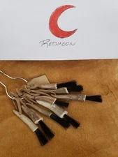 Hand Made Muzzleloader Flintlock Pan Brush Rifle Pistol Deer Antler Horse Hair