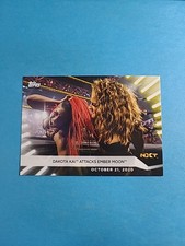 Dakota Kai Ember Moon 2021 Topps WWE Women's Division Wrestling Card # 84 J0214