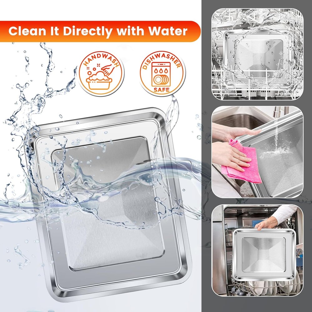 10.7x9.8 Inch Air Fryer Basket Tray Compatible with TOA-28 29 Models  