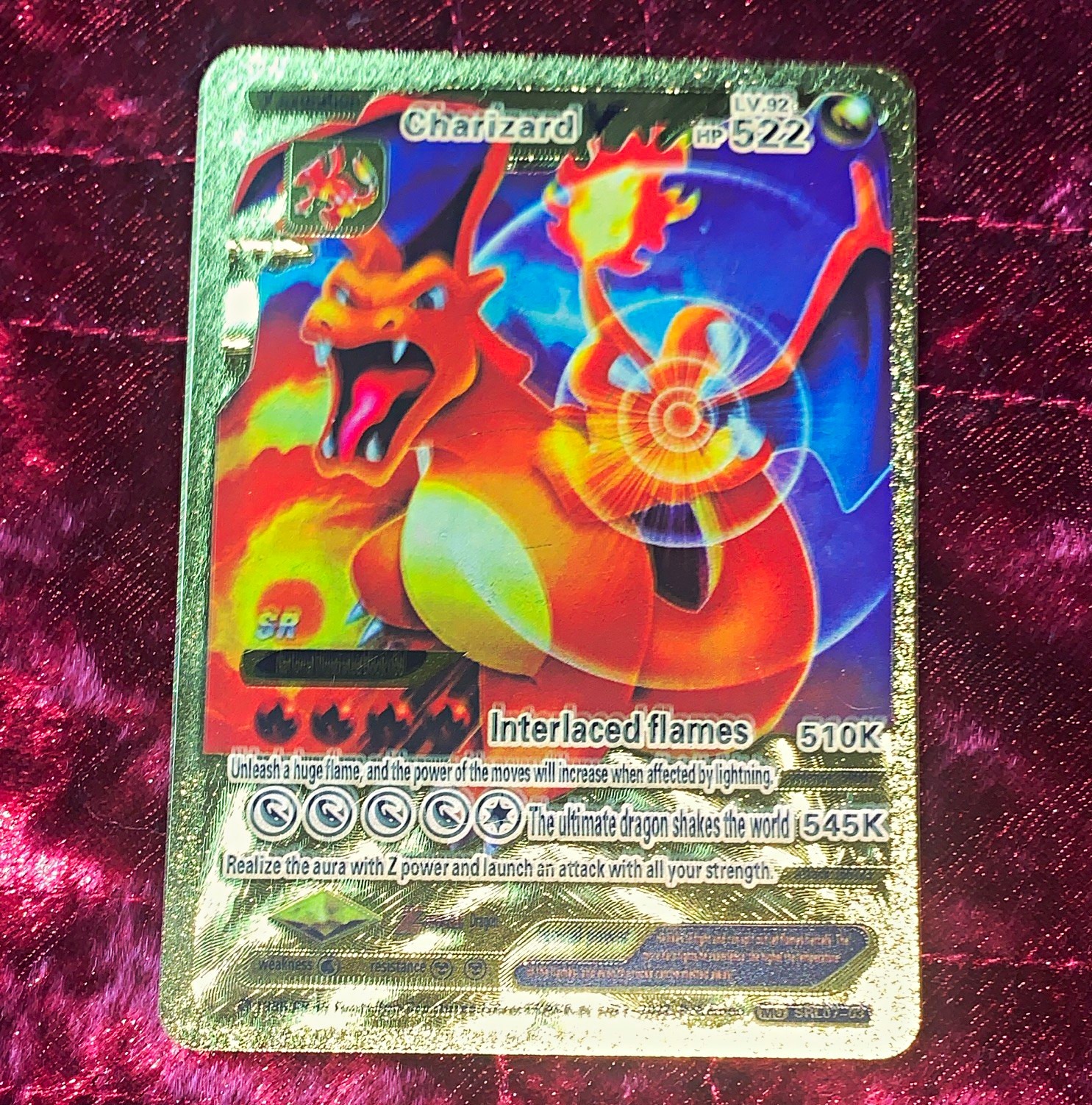 Charizard Pokémon TCG Interlaced Flames Holo EN Dragon HP522 510K/545K 🔥🔥🔥