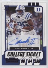 College Ticket Chris Rumph