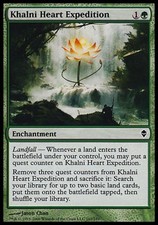 Khalni Heart Expedition - Light Play MTG Zendikar
