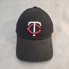 Minnesota Twins Black New Era 9Fifty Snapback Hat Cap