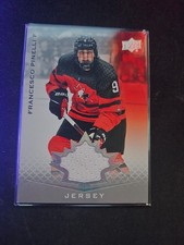 2021-22 Upper Deck Team Canada Juniors Jersey Francesco Pinelli #25