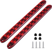 11 LED Red Trailer Brake Tail Light, 2 Pack 16 LED Bar Stop Turn Signal T