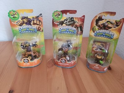 Skylanders - 3x Swap Force Figures - Scorp Rubble Rouser Spy Rise - NEW MISB